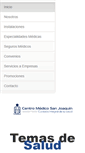 Mobile Screenshot of centromedicosanjoaquin.com